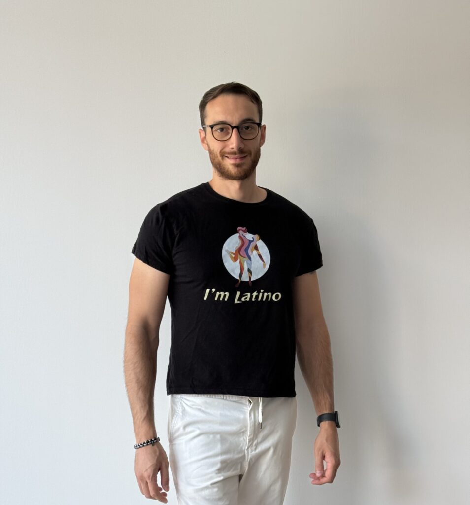 Mattia Paolillo, insegnante di balli caraibici della scuola I'm Latino